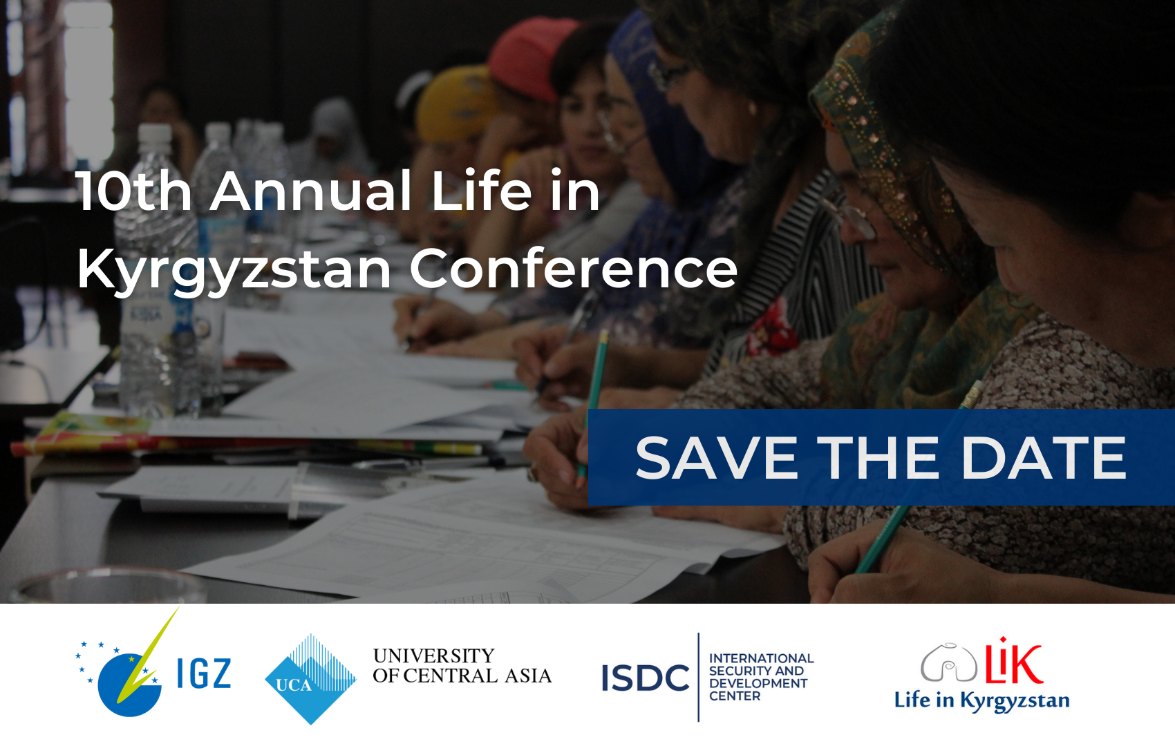 Save the Date 2024 Life in Kyrgyzstan Conference ISDC