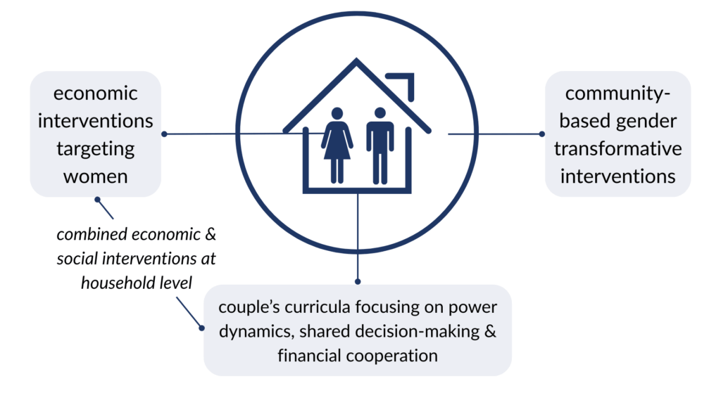 Reduce IPV, promote gender equality, and strengthen joint decision making (5)